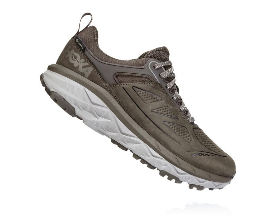 Hoka Australia One One Challenger Low GORE-TEX - Womens Trail Shoes Brown - CIEUG-1945